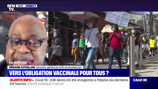 J'ai reçu des coups, notamment à la tête : Agressé par des opposants à la vaccination obligatoire des soignants, le directeur général du CHU de Guadeloupe raconte