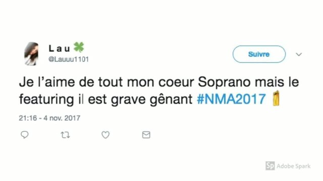NRJ Music Awards (NMA) : le duo gênant entre Ed Sheeran et Soprano agace sur Twitter
