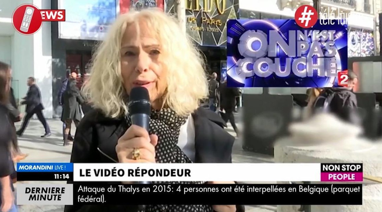Morandini Live : cette passante jure avoir regardé On n'est pas couché samedi dernier... elle est bien la seule !
