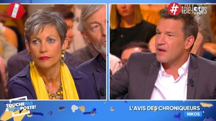 Echange tendu entre Isabelle Morini-Bosc et Benjamin Castaldi dans TPMP