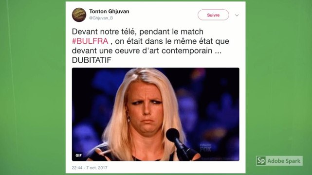 Pourri , chiant , déprimant … Le jeu des Bleus lors de Bulgarie/France n'a pas convaincu les Twittos (REVUE DE TWEETS)