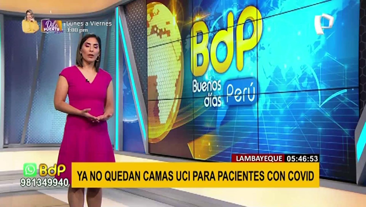 Covid-19: Lambayeque no tiene camas UCI disponibles ante aumento de contagios