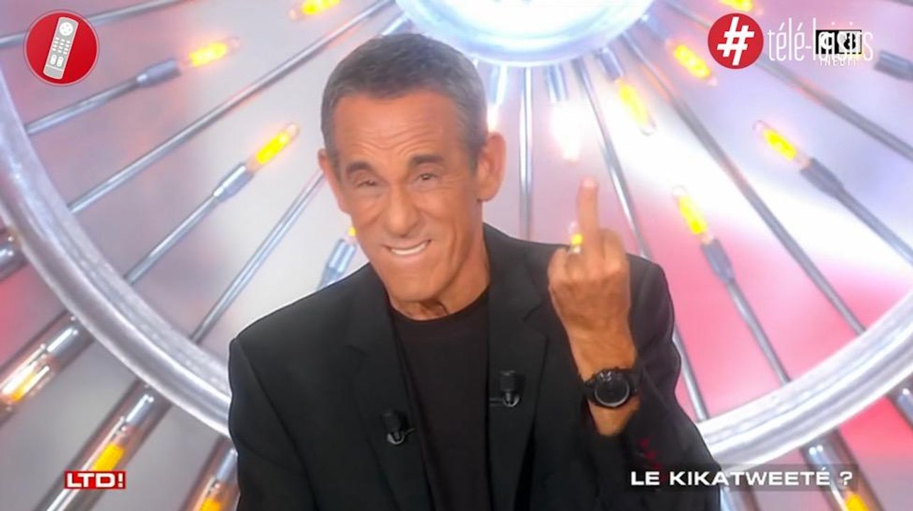 Le doigt d'honneur de Thierry Ardisson à Jean-Michel Apathie dans "Les Terriens du dimanche" !