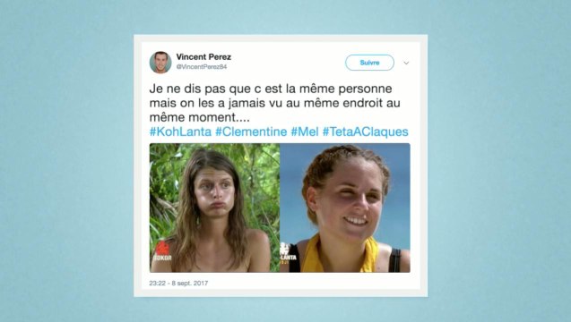 Chieuse , tête à claques , nouvelle Clémentine … Mel déjà détestée par les fans de Koh-Lanta (REVUE DE TWEETS)