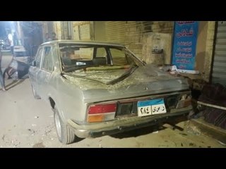 أول فيديو من آثار انفجار ماسورة غاز بمدخل عقار بحدائق المعادي