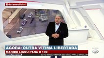 O esposo da vítima acionou os policiais pelo 190 e com o rastreamento do veículo a PM conseuiu localizar e libertar a vítima. #BrasilUrgente