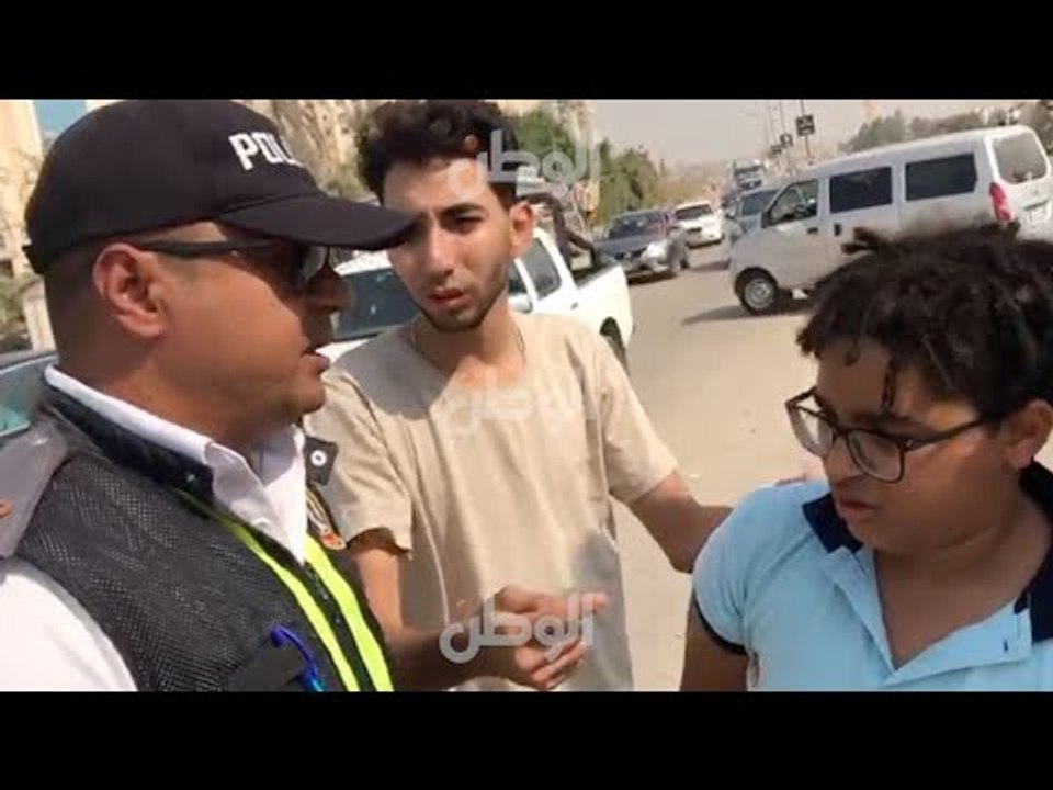 فيديو جديد لطفل المرور يعتدي على شرطي آخر: أنا هاكلك علقة أموتك
