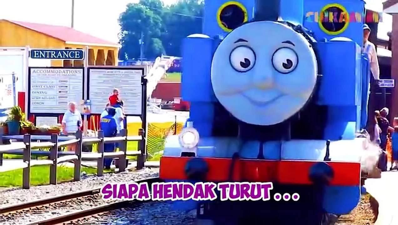 LAGU ANAK NAIK KERETA API TUT TUT TUT  KERETA API THOMAS AND FRIENDS ASLI_480p