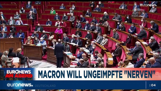 Ungeimpfte ungeschützt gegen Omikron - Euronews am Abend 05.01.22