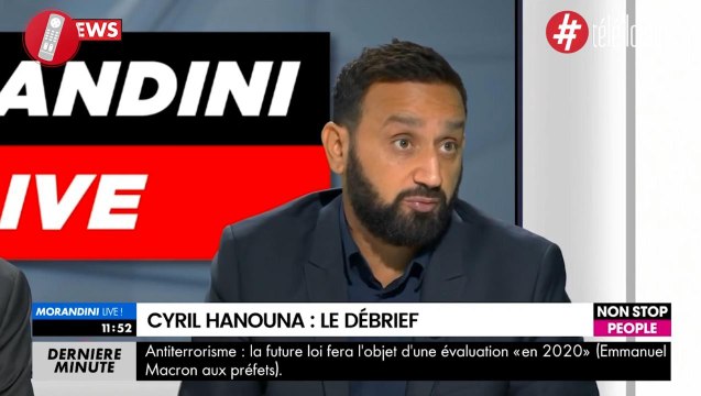 Cyril Hanouna revient sur son comportement déplacé envers Capucine Anav avec une défense maladroite