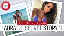 Selfies coquins, bikinis sexy et amitié avec Marie... Le meilleur de l'Instagram de Laura de Secret Story 11