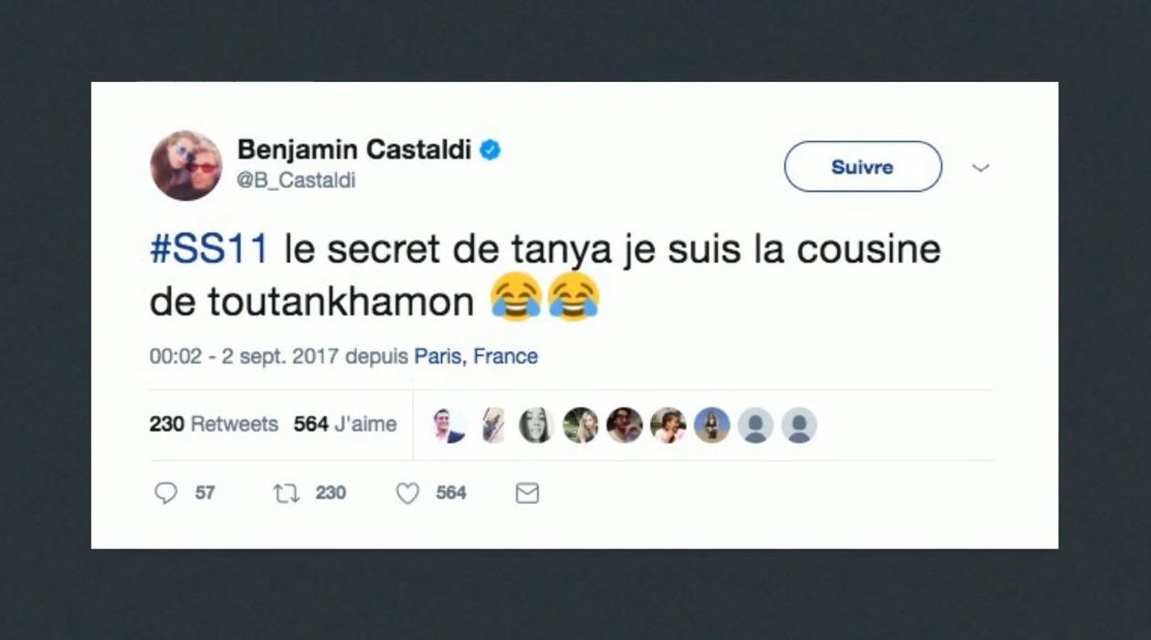 Benjamin Castaldi se moque de l'âge d'une candidate de Secret Story 11