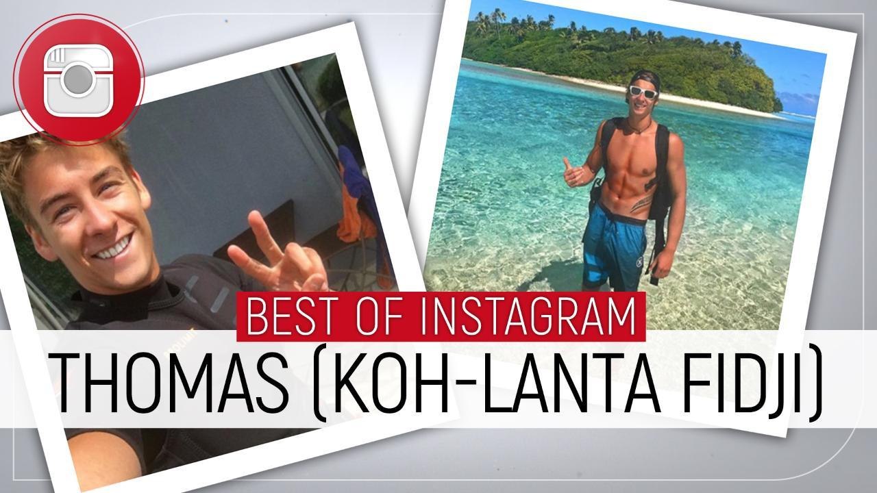 Koh-Lanta Fidji : sport, évasion, corps d'Apollon... Le best-of Instagram de Thomas