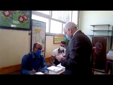 محافظ الجيزة يدلي بصوته في انتخابات النواب بالهرم