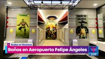Aeropuerto Felipe Ángeles tendrá baños temáticos