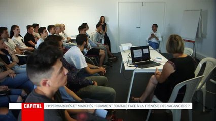 Capital (M6) : quand un directeur de supermarché fait la leçon à ses jeunes saisonniers