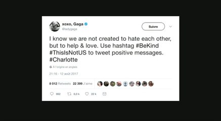 Les stars réagissent aux manifestations racistes de Charlottesville