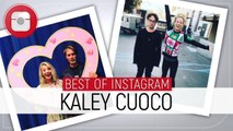 Ses bisous avec son chéri, les coulisses de Big Bang Theory... Le best of Instagram de Kaley Cuoco