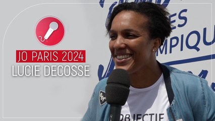 La judokate Lucie Decosse soutient Paris 2024