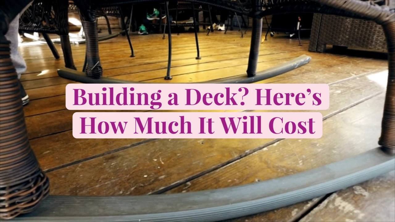 Building a Deck? Here’s How Much It Will Cost