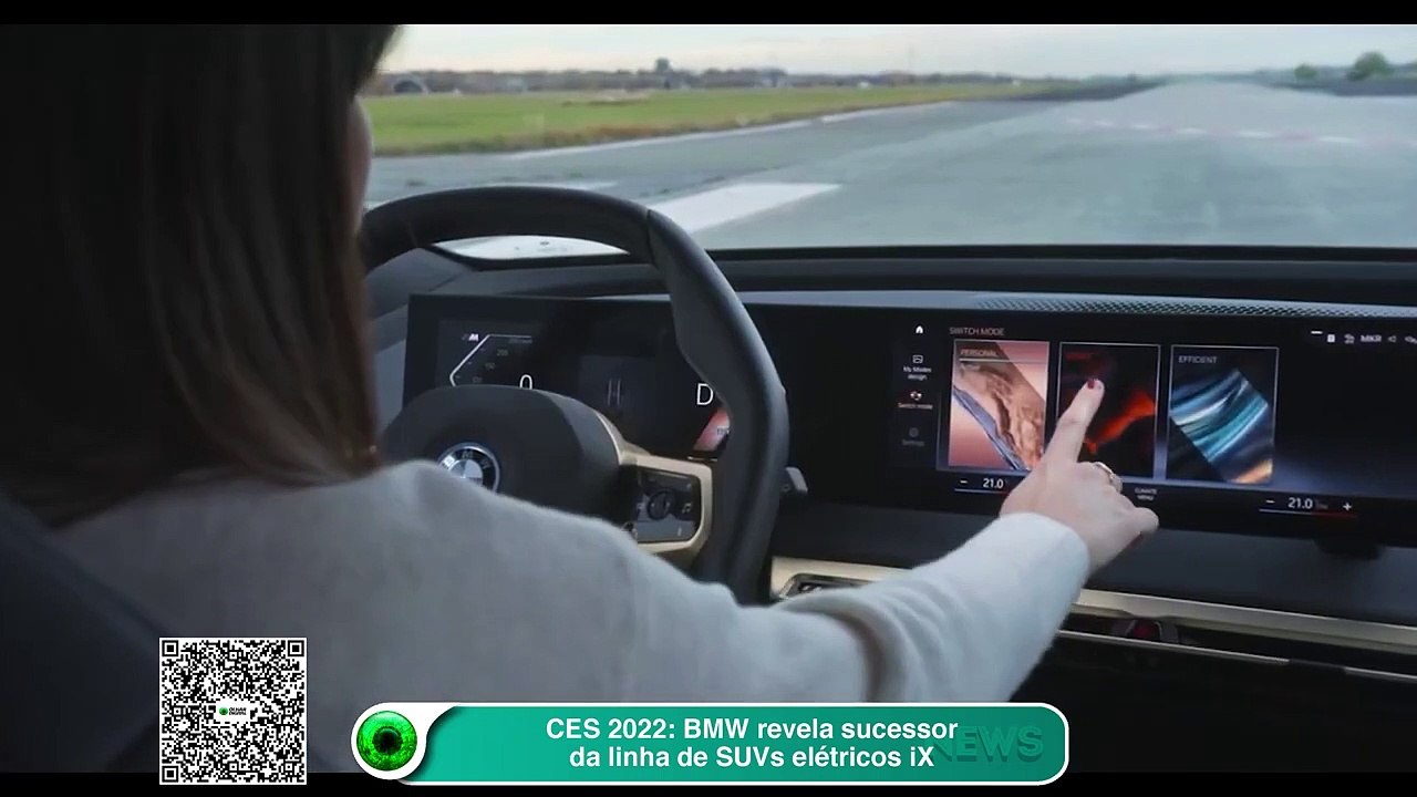 CES 2022: BMW revela sucessor da linha de SUVs elétricos iX