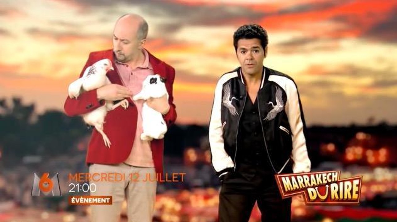 Marrakech du rire (M6) - Jamel offre un cadeau insolite à Karine Le Marchand