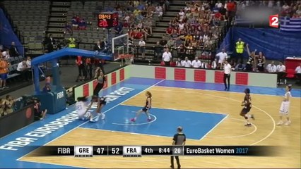 Les basketteuses françaises battent la Grèce en demi-finale de l'EuroBasket 2017
