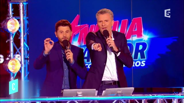 Denis Brogniart a-t-il testé le parcours de Ninja Warrior 2 ? Il répond dans C l'hebdo