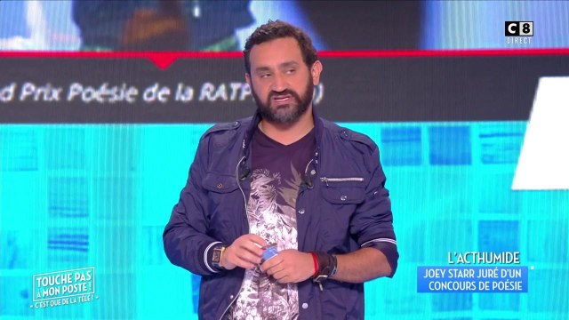 TPMP : Cyril Hanouna tacle Joey Starr, juré du Grand Prix Poésie de la RATP