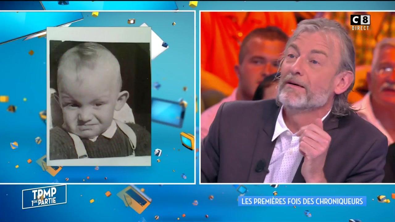 TPMP : Une photo de Gilles Verdez enfant provoque un fou-rire sur le  plateau (VIDEO)