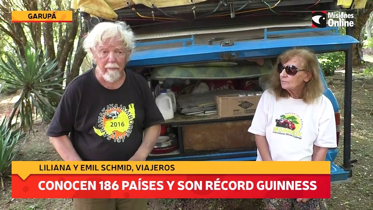 Conocen 186 países y son Récord Guinness