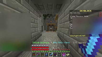 All secrets, 1x1 room 4 - Hypixel's skyblock dungeons, Minecraft