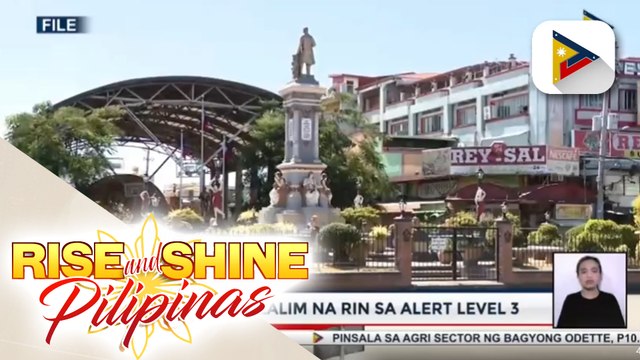 Laguna, isasailalim na rin sa Alert Level 3 simula bukas hanggang Jan. 15