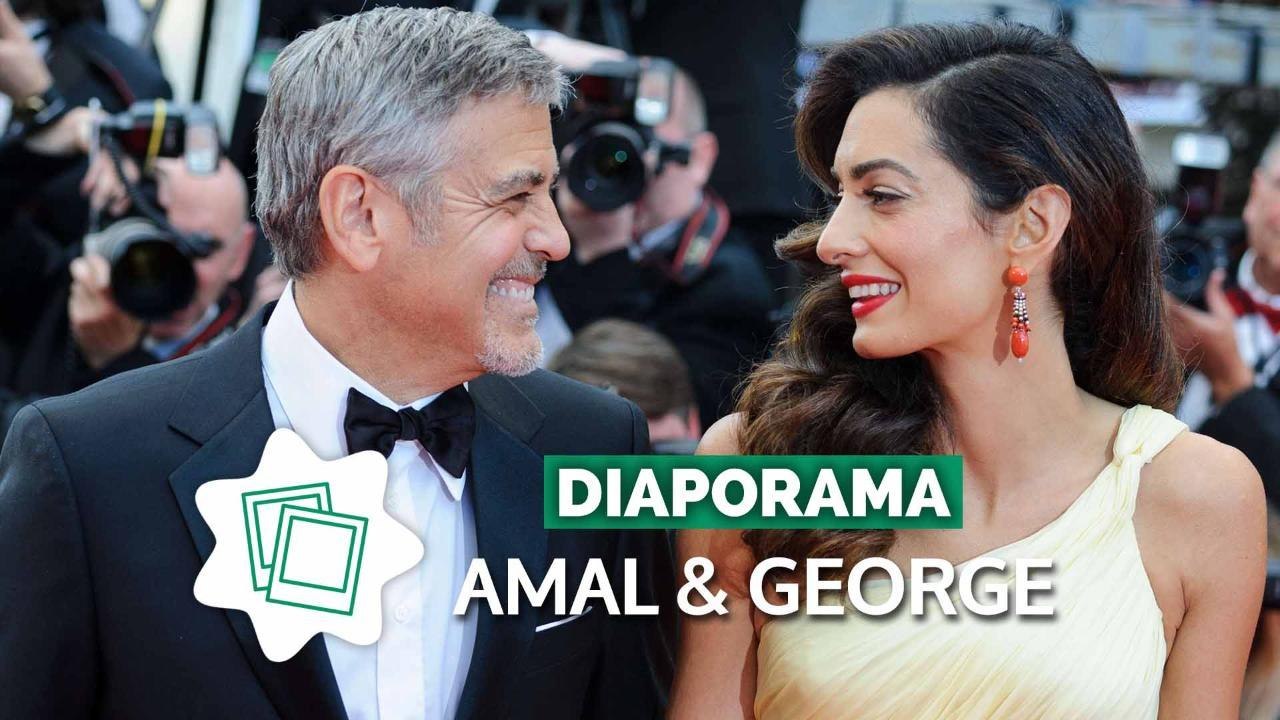 George et Amal Clooney : leur belle histoire d'amour