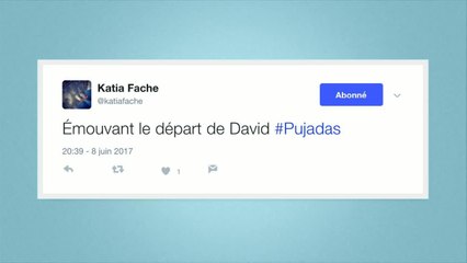 Sur Twitter, les internautes disent au revoir à David Pujadas