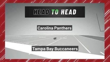 Carolina Panthers at Tampa Bay Buccaneers: Over/Under