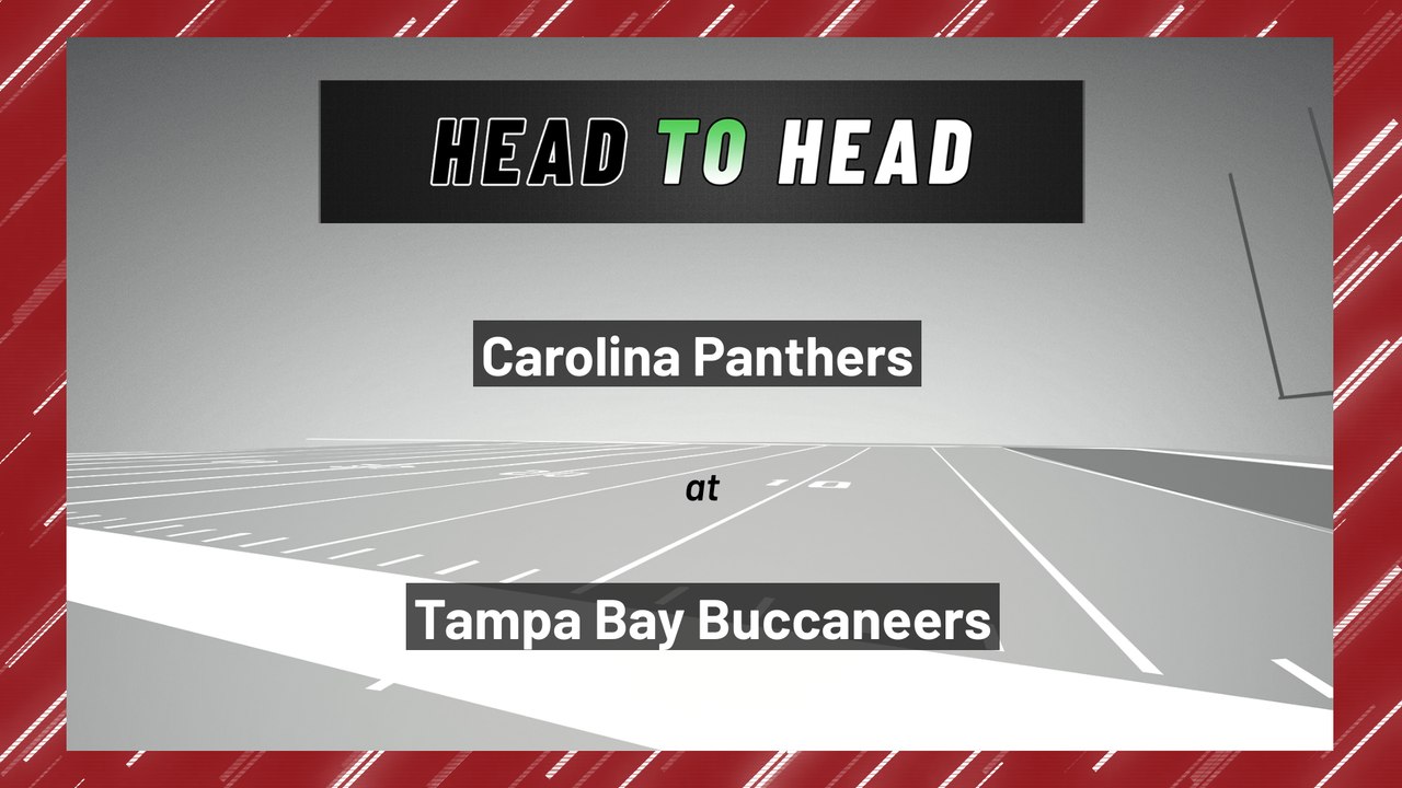 Carolina Panthers at Tampa Bay Buccaneers: Over/Under