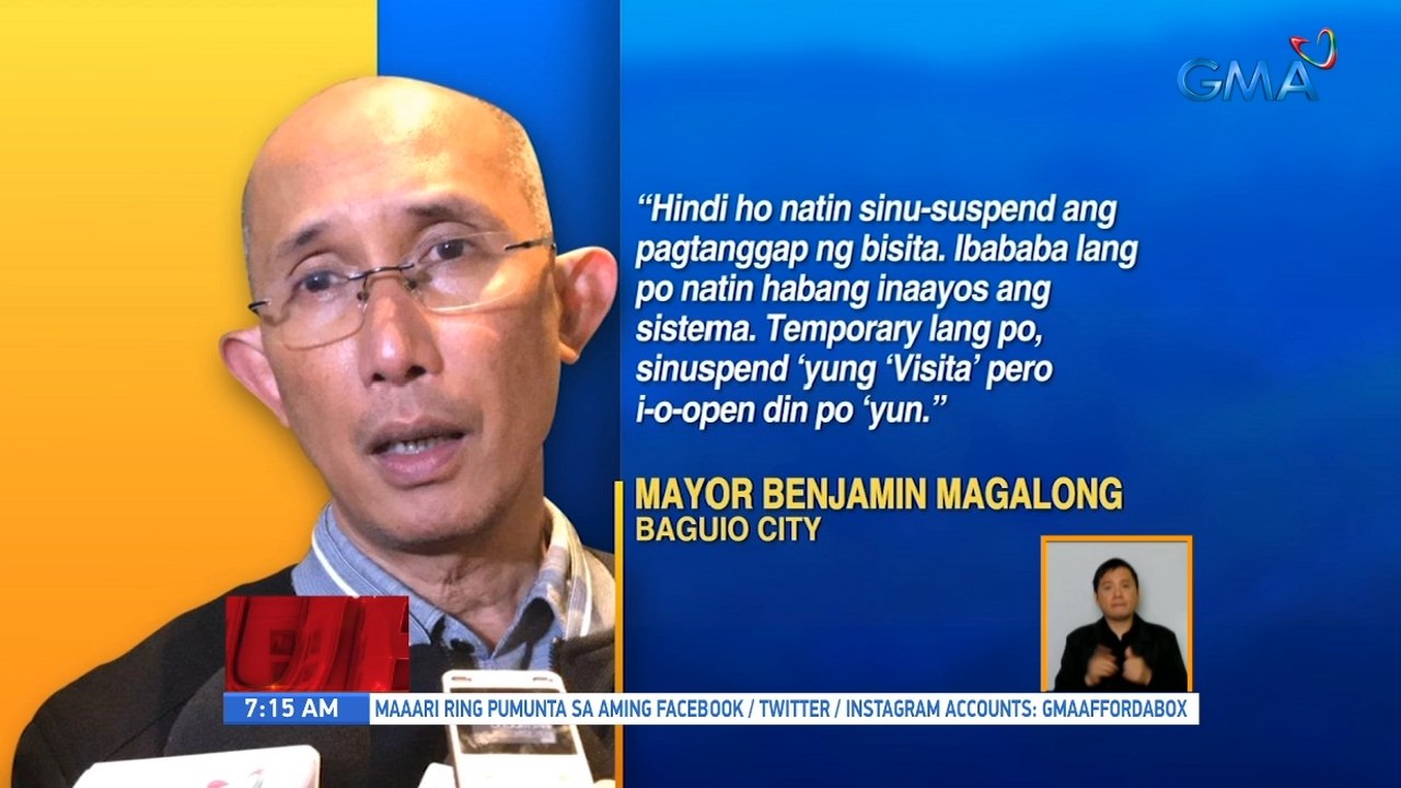 Mga turista sa Baguio, papayagan pa rin sa limitadong kapasidad; antien test sa ma aling sa lugar na naka-alert level 3, required | UB