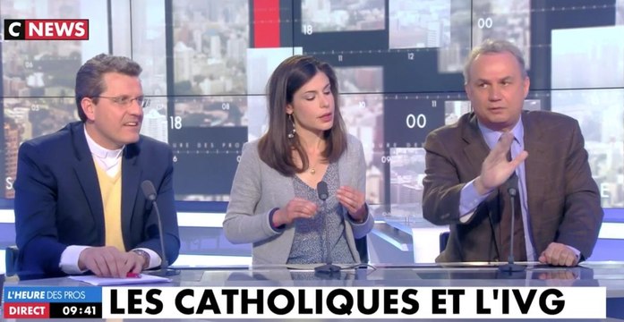 Clash en direct : Bruno Roger-Petit s'en prend à un prêtre anti-IVG sur le plateau de Pascal Praud