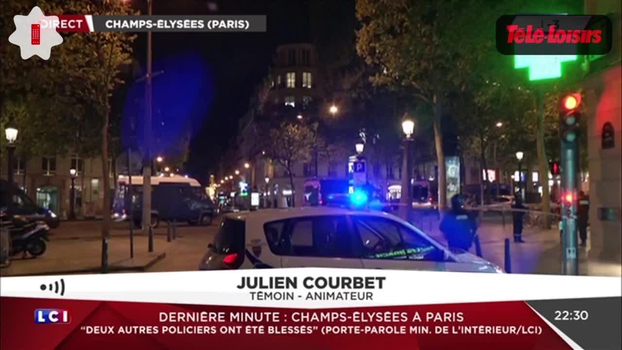 Présent sur les Champs-Elysées, Julien Courbet raconte sa nuit d'horreur