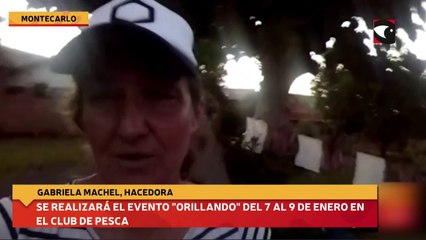 Se realizará el evento "orillando" del 7 al 9 de enero en el club de pesca