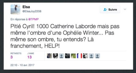 TPMP : L'arrivée d'Ophélie Winter jette un froid parmi les fanzouzes...