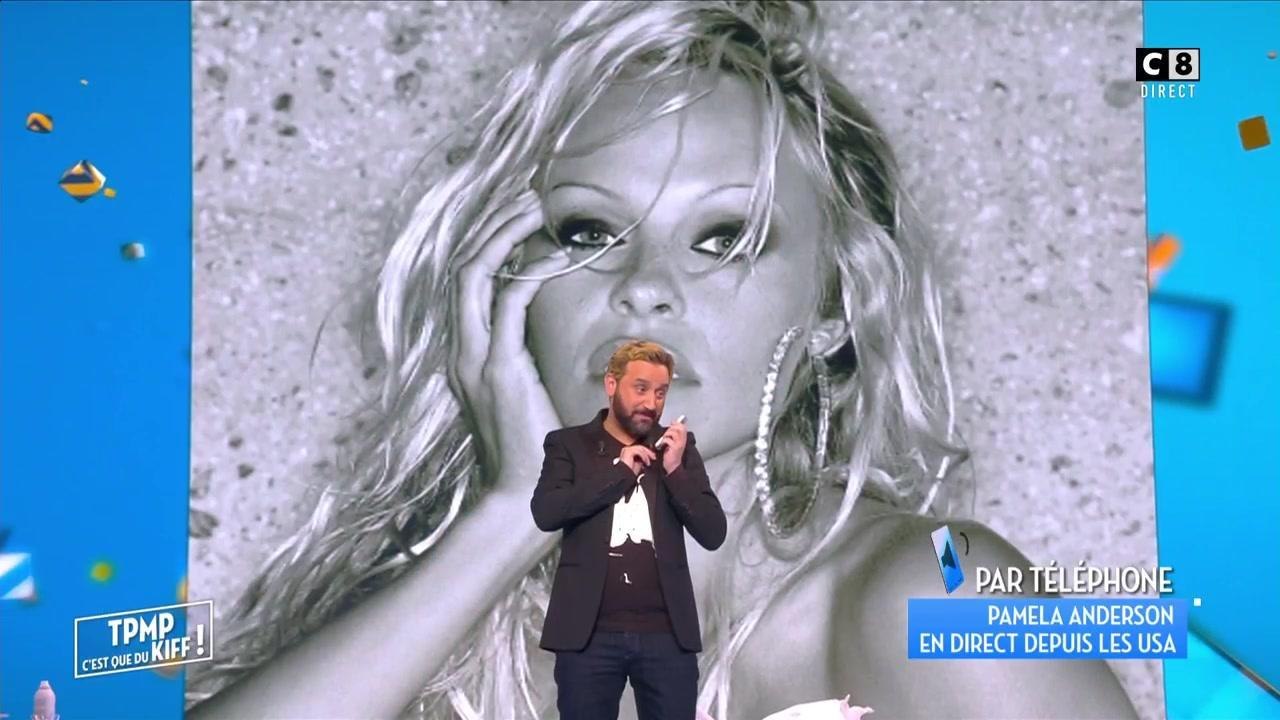 TPMP : Pamela Anderson passe un coup de fil à Cyril Hanouna pour le remercier