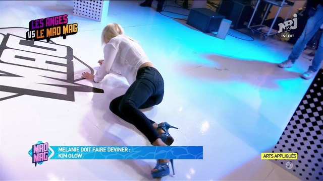 Aïe ! Melanight des Anges 9 se prend une gamelle mémorable sur le plateau du Mad Mag !