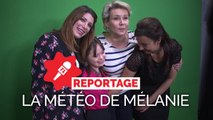 Dans les coulisses de la météo de Mélanie, atteinte de trisomie 21, sur France 2