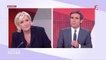 Marine Le Pen s'en prend à David Pujadas et France Télévisions