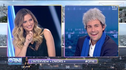 Clara Morgane met un râteau à Bertrand Chameroy dans OFNI
