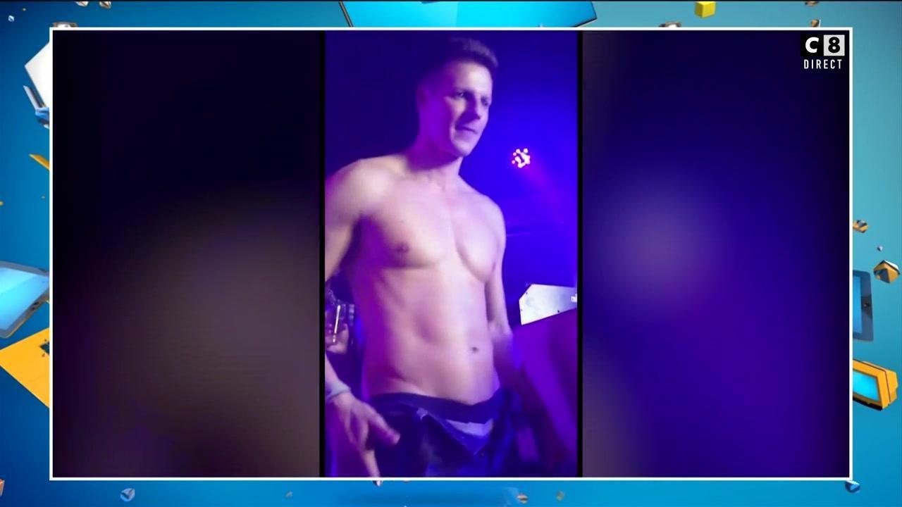 La vidéo sexy de Matthieu Delormeau faisant un strip tease en boîte de nuit