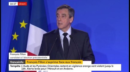 François Fillon sur Envoyé Spécial : "On s'appuie sur une ancienne interview, sortie de son contexte"