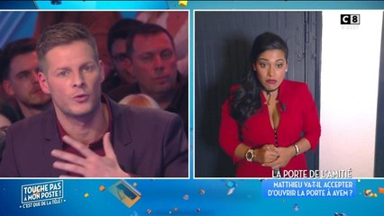 Retrouvailles tendues entre Matthieu Delormeau et Ayem dans TPMP
